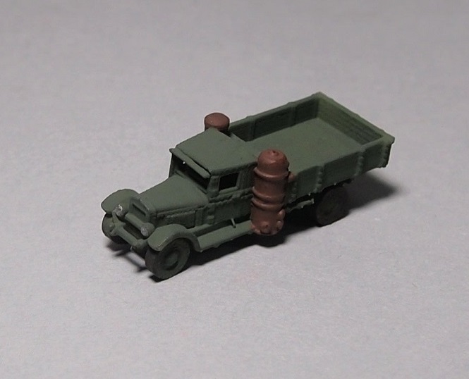 ZIS-21 Gas Engine Truck green